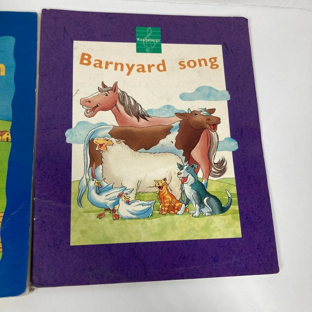 Lot Of 7 Song Books for Early Reader Paperback Single Copies Homeschool Tutoring